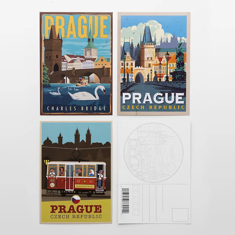 Reizen geheugen papier briefkaart Reizen geheugen papier briefkaart